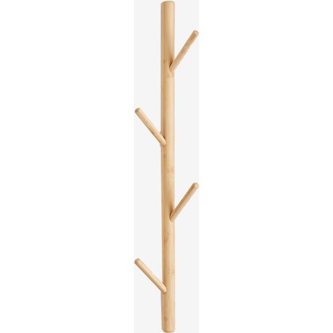 SKLUM Nivar Wandgarderobe aus Bambus              Bambus                     