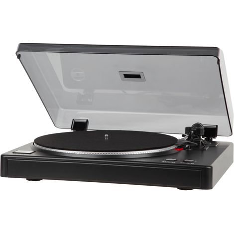 Platine vinyle Kruger&Matz TT-501, enregistrement USB, cellule RCA (1/4)