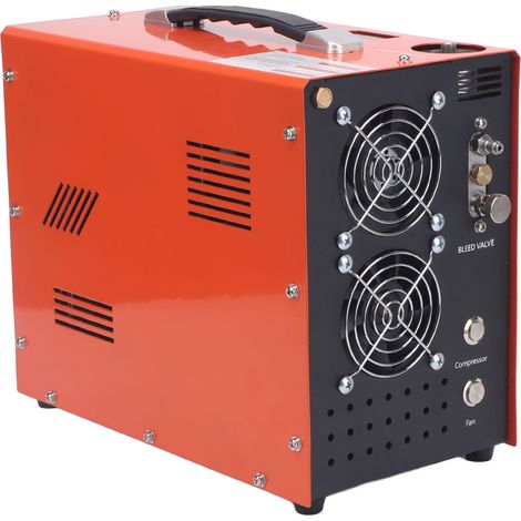 30-MPa-Doppelzylinder-PCP-Luftkompressor mit Reinkupfermotor, Hochdruckpumpe (4500 psi), EU-Stecker (220 V) (1/5)