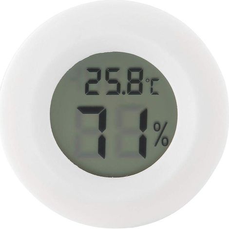 Reptilien-Thermometer-Hygrometer zur Messung von Temperatur und Luftfeuchtigkeit in Innenräumen, Miniatur-Digital-Hygrometer-Thermometer mit großem LCD-Bildschirm und Hintergrundbeleuchtung für Reptil