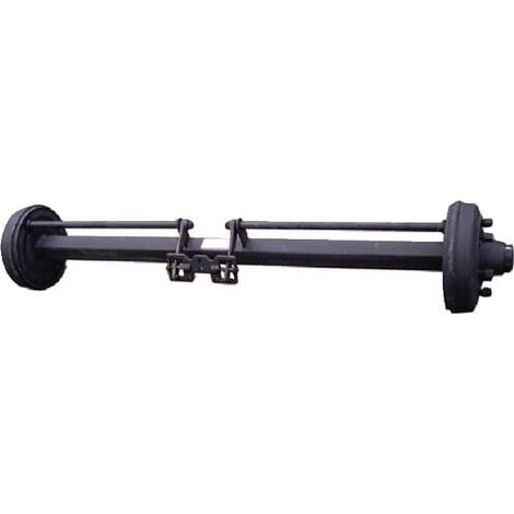 Asse fren. con tamburo ghisa ADR A9087140G1900E (1/3)
