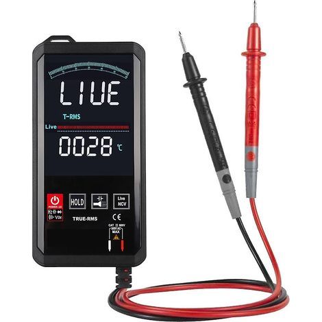KKmoon KKM128 4,7-Zoll-Touchscreen-Farbmultimeter, ultradünn, für Spannung, Frequenz, Kapazität und Widerstand