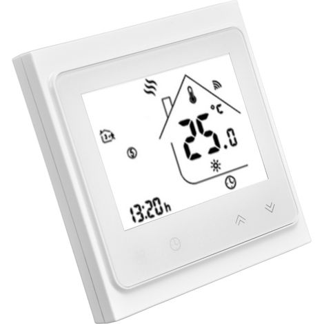 Thermostat Connecté WIFI avec Contrôle à Distance et Compatible Assistant Vocal pour Maison Intelligente