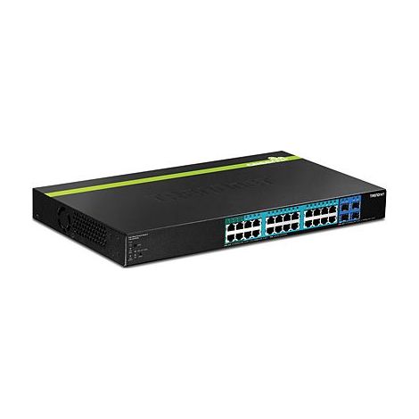 Trendnet TPE-2840WS Gigabit Ethernet (10/100/1000) Power over Ethernet (PoE) 1U Schwarz Managed Switch Schwarz (1/5)