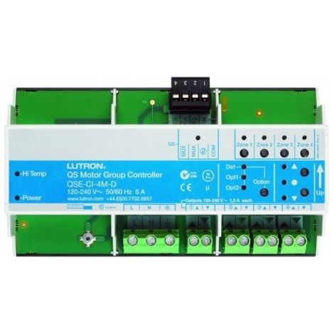 Lutron QSE-CI-4M-D Motorized Group Controller QS