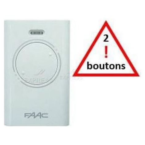 Télécommande FAAC XT2 433 SLH (1/2)