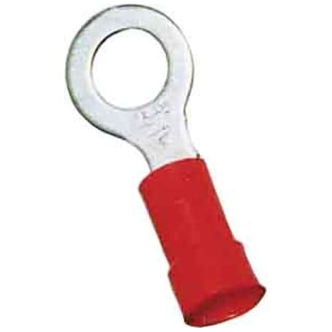 Elpress Ringkabelschuh A1543R rot 0,5-1,5qmm M4 100 Stk