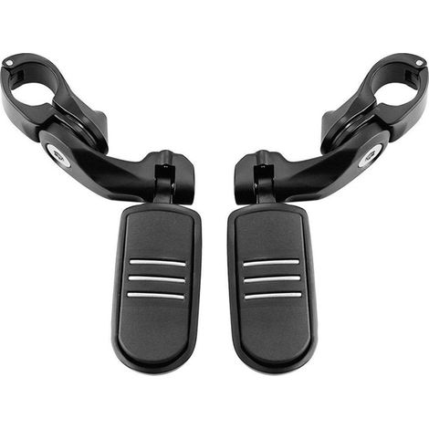 Pédales antidérapantes pour voiture/moto, revêtement sport en alliage d'aluminium (1/5)
