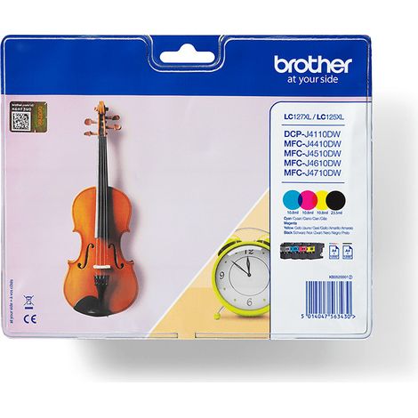 Brother LC127XLVALBP Cartucce d'inchiostro Multipack (1/4)
