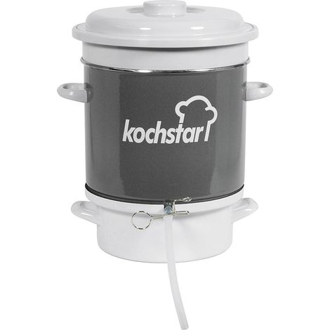 Extracteur de jus à vapeur émaillé 10 litres gaz et induction
