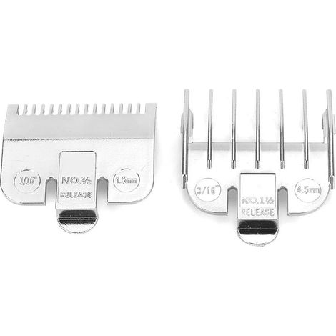 Universal Hair Clippers Comb, Vintage Oil Head Guide Set, Salon and Home Hairdressing Comb, Suitable for Most Hair Clippers (1/5)