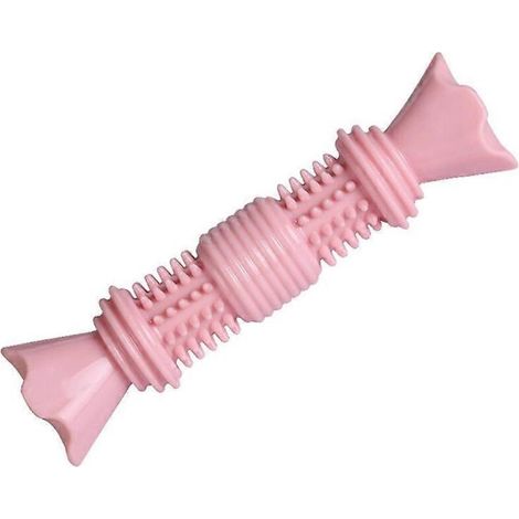Jouet dentaire pour chien en forme de bonbon, jouet à mâcher pour chiot, matériau sûr pour morsure molaire, idéal pour l'apaisement des dents de bébé animal.