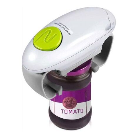 Bocaux Ouvre Automatique, One Touch Jar Opener Outil De Cuisine, Ouvre Boîte Électrique pour Les Personnes Âgées Et Les Personnes Souffrant De L'arthrite, 6.8X2.5inch,green (1/5)