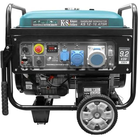 KS GENERATOR BENZYNOWY KS 12-1E ATSR 9,0kW 230V, ROZRUCH ELEKTRYCZNY (1/5)