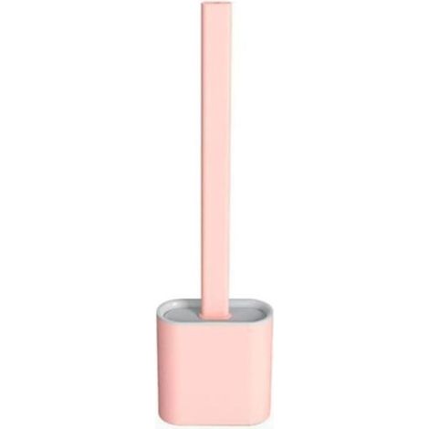 TOILET BRUSH : Brosse WC Ultra Hygiénique en Silicone Flexible (1/4)