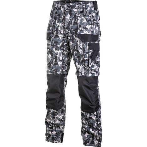 Pantalones con perneras desmontables con cremallera, gris y negro, "M", CE, lahti (1/5)