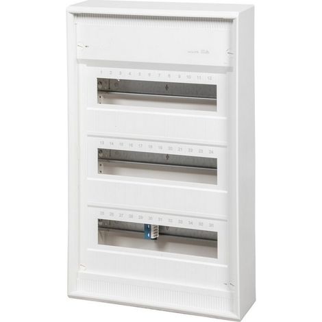 Hager VA36CN Armadio di distribuzione Da parete Numero divisori = 36 Numero di righe = 3 Contenuto 1 pz.