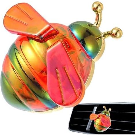 Diffuseur de parfum d'ambiance pour voiture, clipsable sur la grille d'aération Accessoires de climatisation automobile Diffuseur de parfum d'ambiance en cristal pour SUV, camping-cars, camions et a (1/5)
