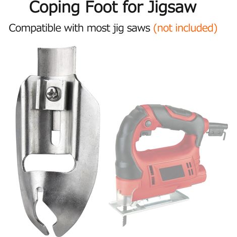 GARRYFIZH Pied presseur adapté à la plupart des scies sauteuses, utilisable pour les outils de travail du bois et les travaux manuels de bricolage.