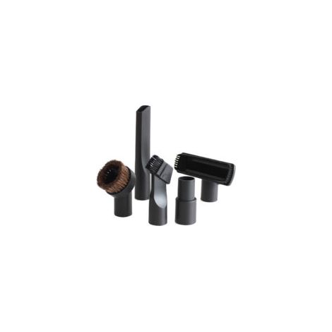 LAN Ensemble de 5 accessoires pour aspirateur : embouts, brosse universelle, compatible avec les raccords de tuyau de 32 et 35 mm de diamètre. (1/2)