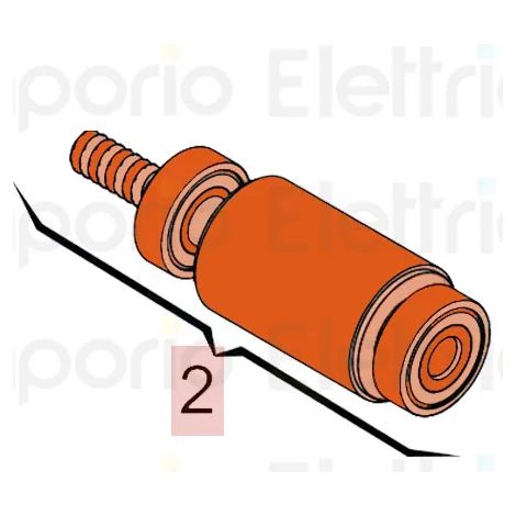 faac pièce détachée rotor 770/roller lent 746027 (1/3)