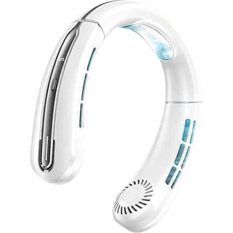 Ventilateur De Cou Rafraîchissant Refroidissement sans pales à angle Petit ventilateur portable à porter pour hommes femmes voyage extérieur camping randonnée maison (1/5)