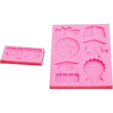 Abschluss-Harzformen 2023, Abschluss-Silikonformen, DIY-Fondant-Backformen