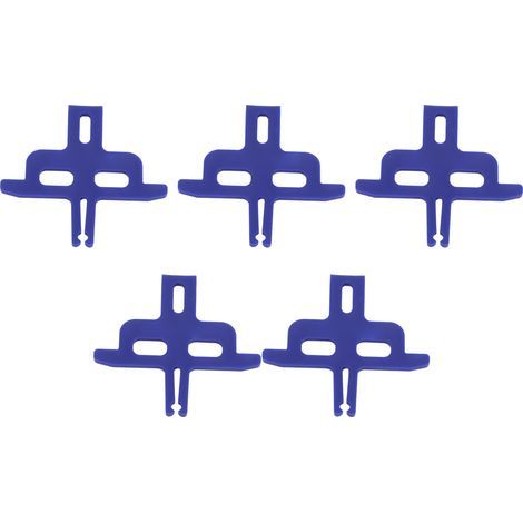 Bicycle disc brake spacer, 5 pieces, blue, compact support function, easy to assemble, bicycle accessories (1/5)