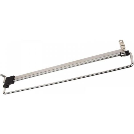 Porte-Cintres Coulissant Portemonteaux Télescopic Porte-vêtements Extractible 400 mm (1/5)