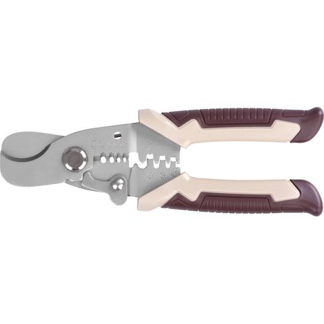 Zange Strend Pro EA353, 180 mm, Seitenschneider, für Litzen, Kabel und Draht, Crimpzange