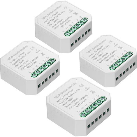 Tuya MINI DIY Einweg-Smart-Schalter, kleines Gehäuse, App-Fernbedienung, WLAN-Schalter, Timer, Lichtschalter