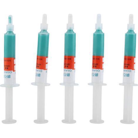 5pc/set Diamond Grinding Polishing Paste Lapping Compound Abrasive Needle Tube W7 1500