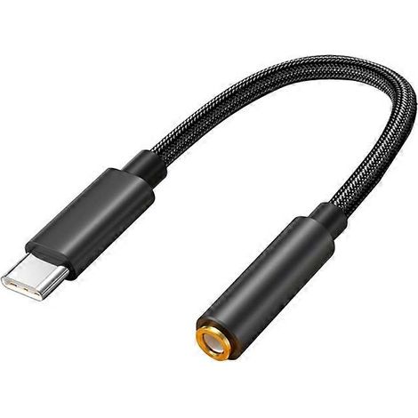 Adaptateur multifonctionnel USB-C vers prise casque 3,5 mm : son de haute qualité (1/3)