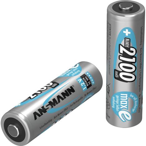 Ansmann maxE HR06 Batteria ricaricabile Stilo (AA) NiMH 2100 mAh 1.2 V 1 pz. (1/5)