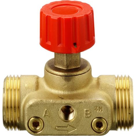 Danfoss Valvola di intercettazione e misurazione della tubazione, ASV-M ASV-M 32, G 1 1/2 filettatura esterna, 003L7699
