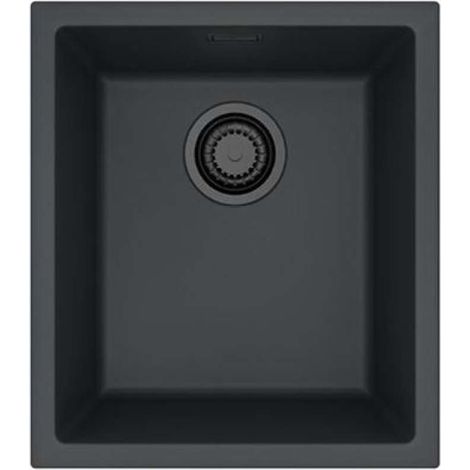Alveus Omni - Fregadero de granito, 40x45 cm, negro 1150043 (1/3)