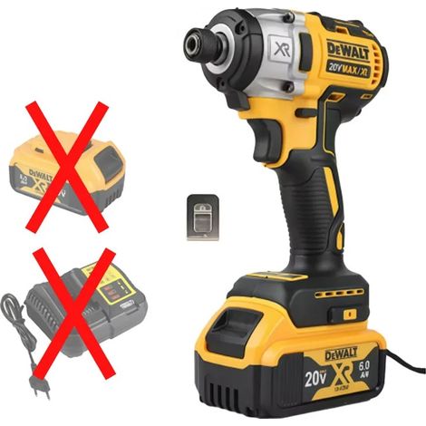 Visseuse à Choc Sans Fil 18V DEWALT DCF887, Tournevis Électrique Brushless 205 Nm,Outil Électrique Sans Batterie