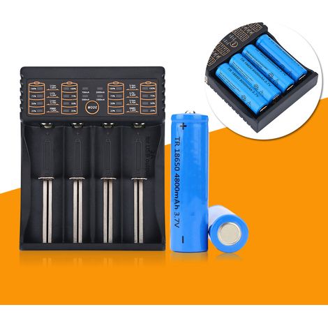 Chargeur intelligent pour batteries NiMH Lii-100, Lii-202 et Lii-402 (1,2 V, 3,2 V, 3,7 V, 3,85 VA/AAA, 18650, 10440, 16340) (1/5)