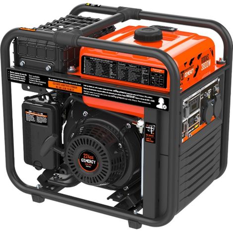 Groupe électrogène RODAS 3800W Inverter – Moteur 4 temps essence – Démarrage électrique – Autonomie 11H – Système Inverter 230V – Genergy (1/5)