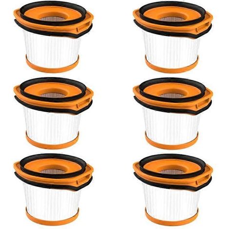 Lot de 6 pièces filtre pour Wandvac System WV360 WS620 WS630 WS632 Stick (1/5)