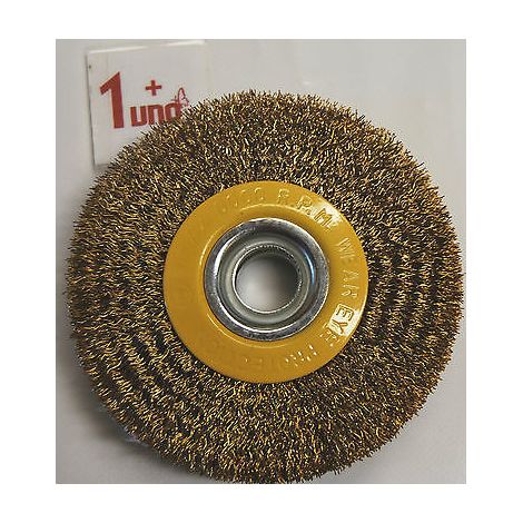 SPAZZOLA PER MOLA DA BANCO SMERIGLIATRICE DIAM. 125 x 20