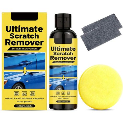 Kit Réparation Rayures Voiture Nano, Pâte Polissage Rapide pour Éraflures Profondes, Toutes Couleurs de Peinture (1/5)