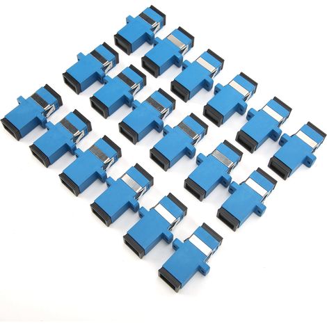 50 SC-SC Simplex-Glasfaseradapter-Steckverbinder, weiblicher Koppler, Industriebedarf (1/5)