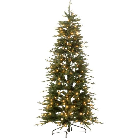 Sapin de Noël Artificiel 300 LED "Marquis" 210cm Vert