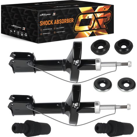 2x Ammortizzatori+Cuscinetto+Kit Protezione Anteriore for Renault Clio 2 Twingo (1/4)