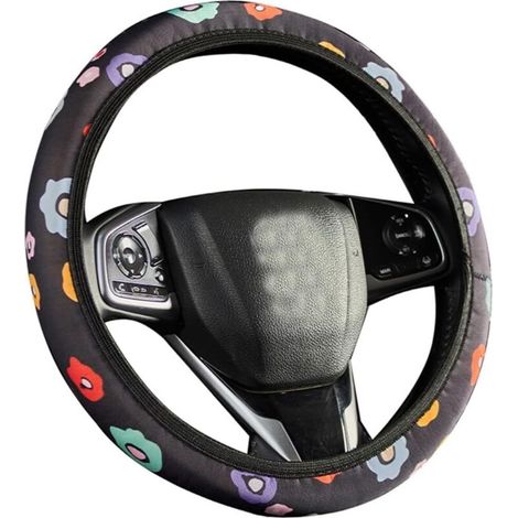 Protezione per volante, coprivolante elastico, protezione antiscivolo per volante per veicoli, accessori per interni auto, misura universale 38 cm