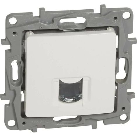 Legrand 665177 - Niloé RJ 45 socket - tel, info - FTP - Cat. 5 - Pure