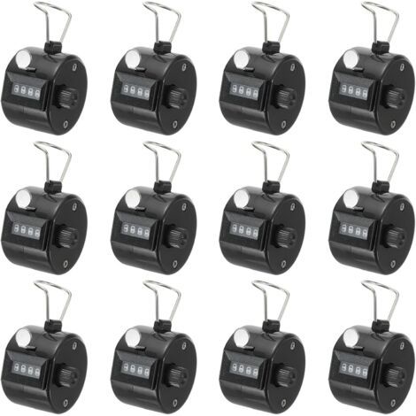 QORVA-Compteur de clicker mécanique portable pour entraîneur, tricot, golf, tour, pêche (1/5)