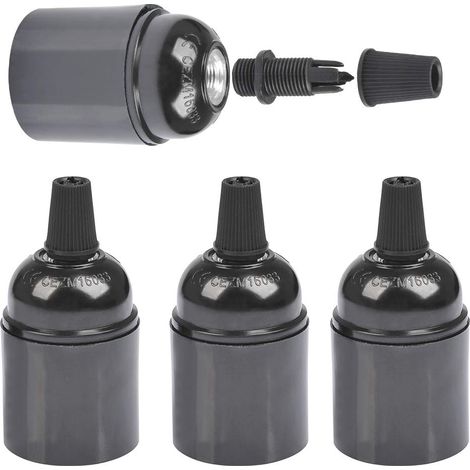 Douille e27 Lot de Douille à ampoule vintage 250v électricité Suspension luminaire éclairage cafétéria suspension Rétro Ampoule (38 H50mm) Douilles de lampe décoration café cuisine (1/5)