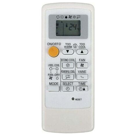 Ensoleille – Télécommande universelle pour climatiseur Mitsubishi – Alimentation 2 piles AAA – Matériau ABS – Remplacement télécommande défectueuse (1/4)